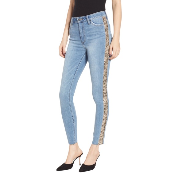 Joe's “ Skinny Denim Leopard Stripe 👖 - Picture 5 of 9